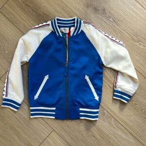 Patriotic zip up jacket. USA